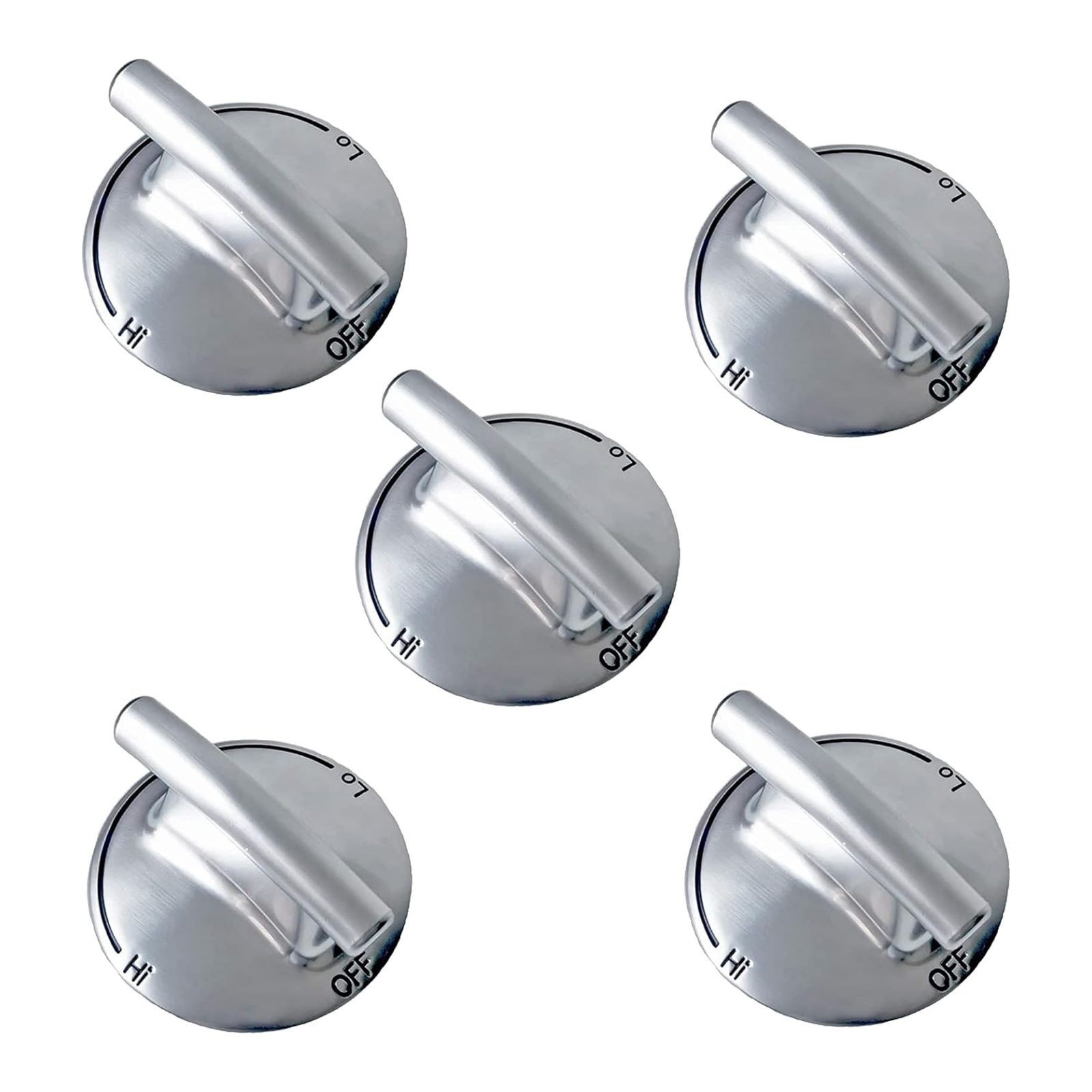 5PCS Burner Control Knob Replace Part For Jenn-Air Gas Cooktop Stove 74007733