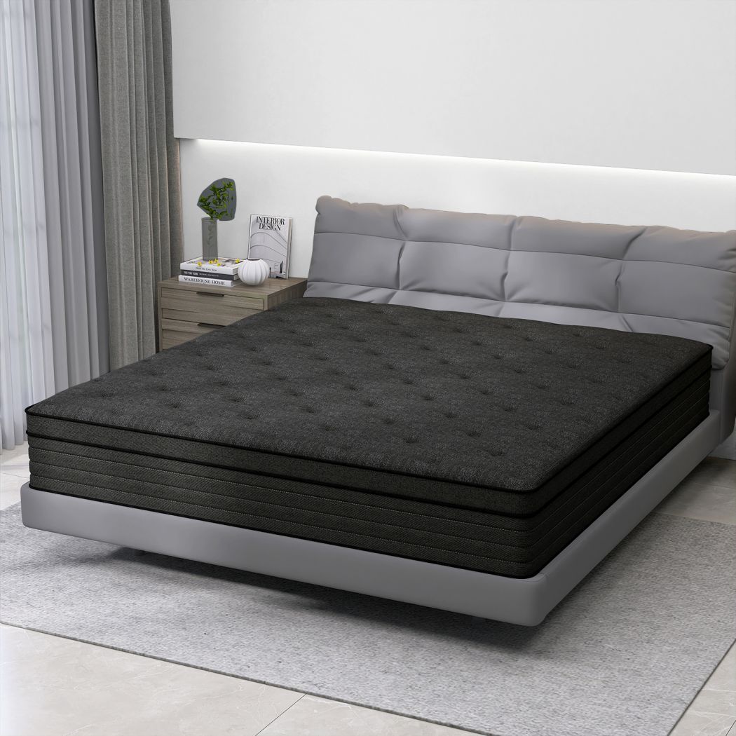 12/14 Inch Mattress in A Box Pocket Spring Memory Foam Twin Full Queen King Size