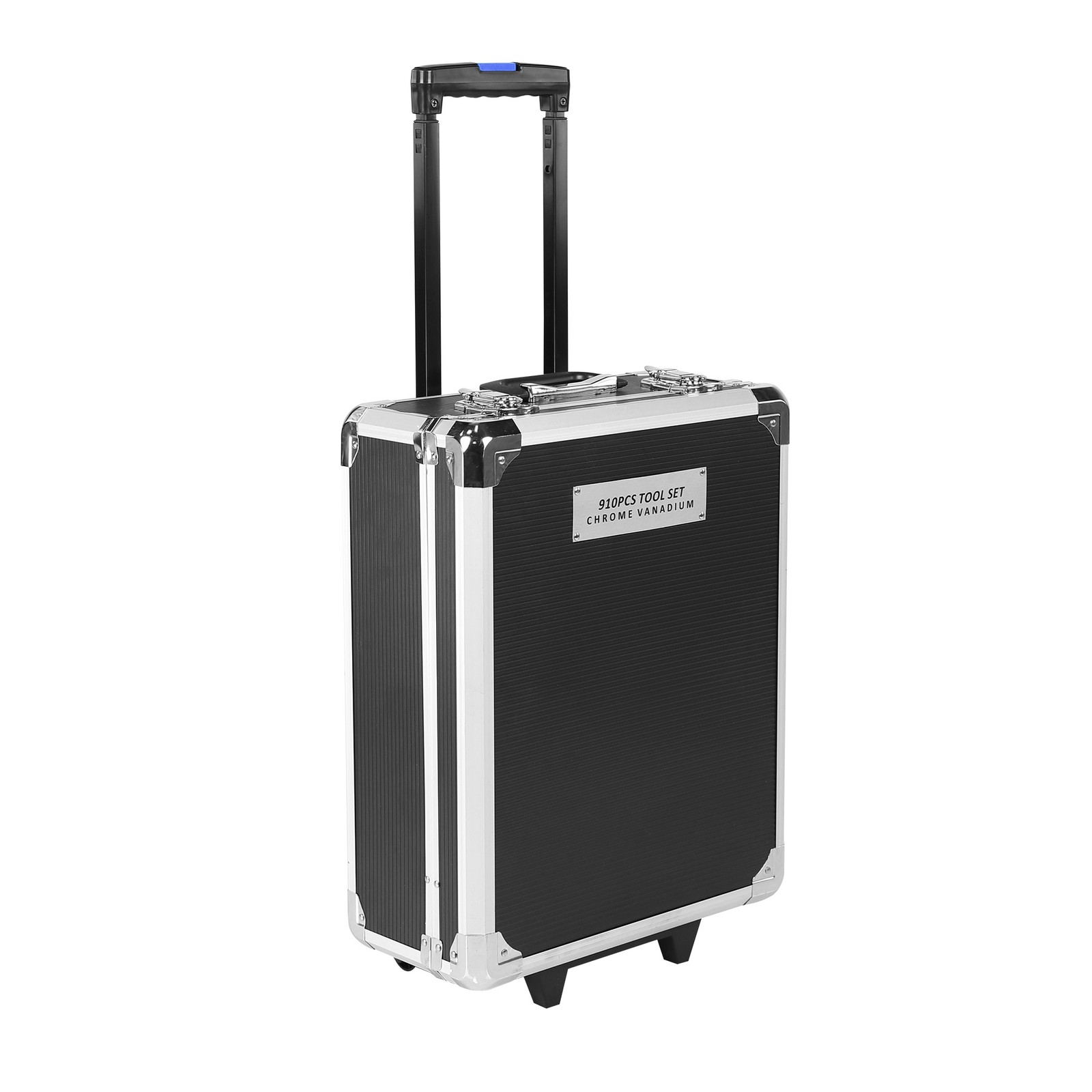 Tool Set Mechanics Tool Kit 909 PCS Wrenches Socket with Trolley Case Box Silver
