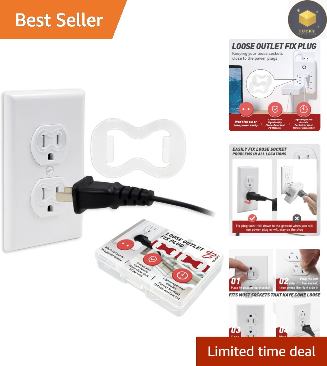 Secure Your Connections: 20-Pack Loose Outlet Fix Plugs for Home Safety
