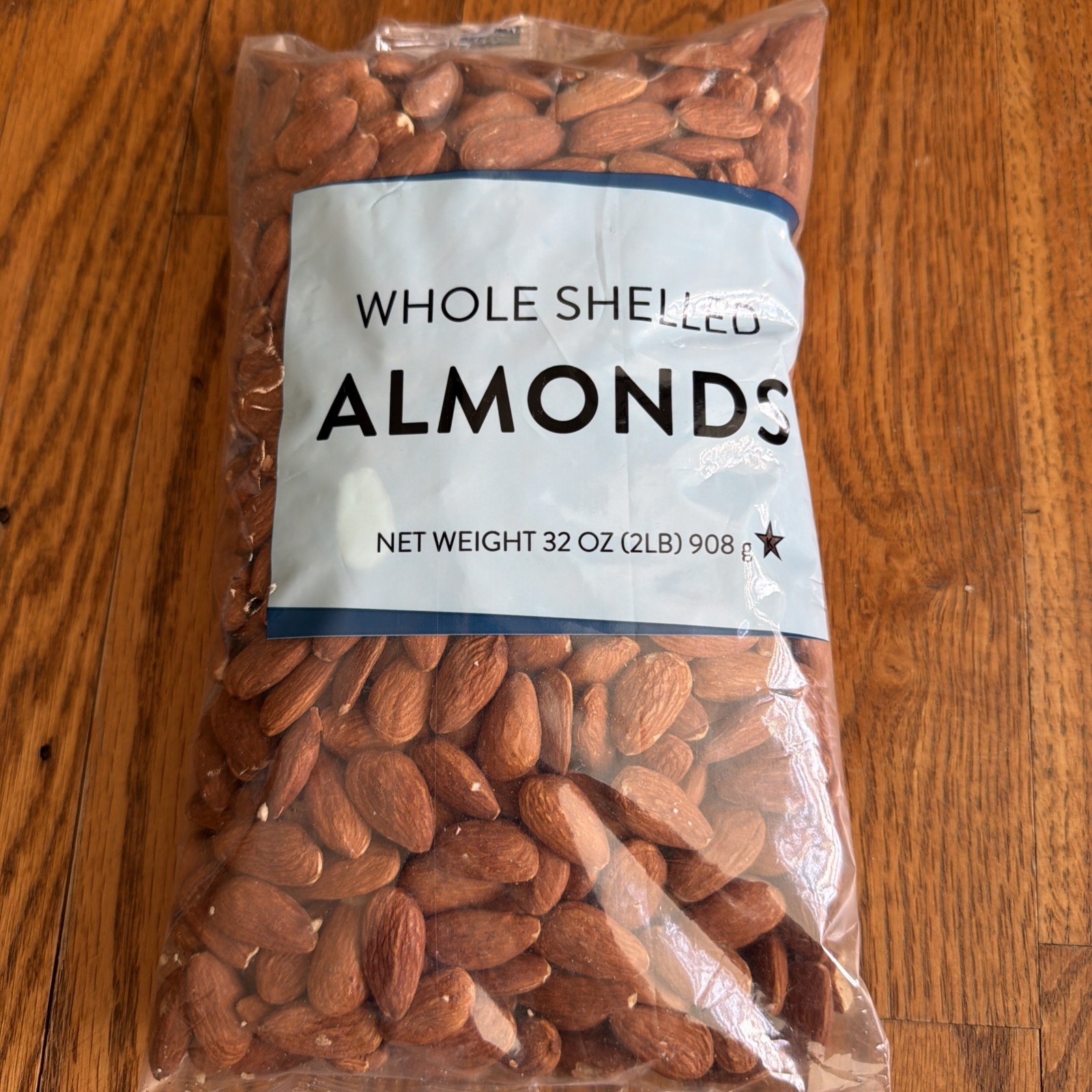 Lot Of 2 – Whole Shelled ALMONDS – Total 4 Pounds – 04/27