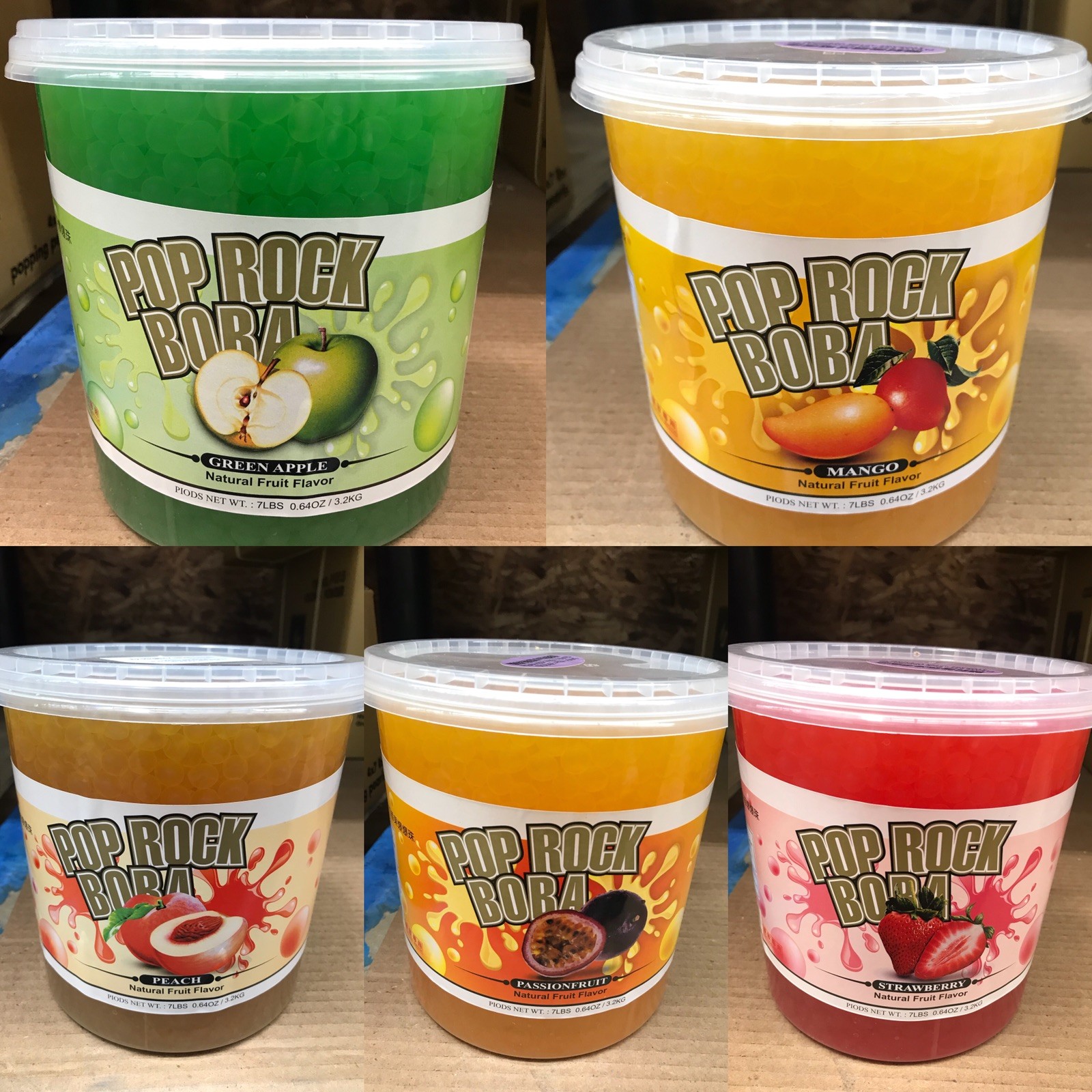 Pop Rock Popping Boba 7lb / 3.2kg Pick Your Own Flavor