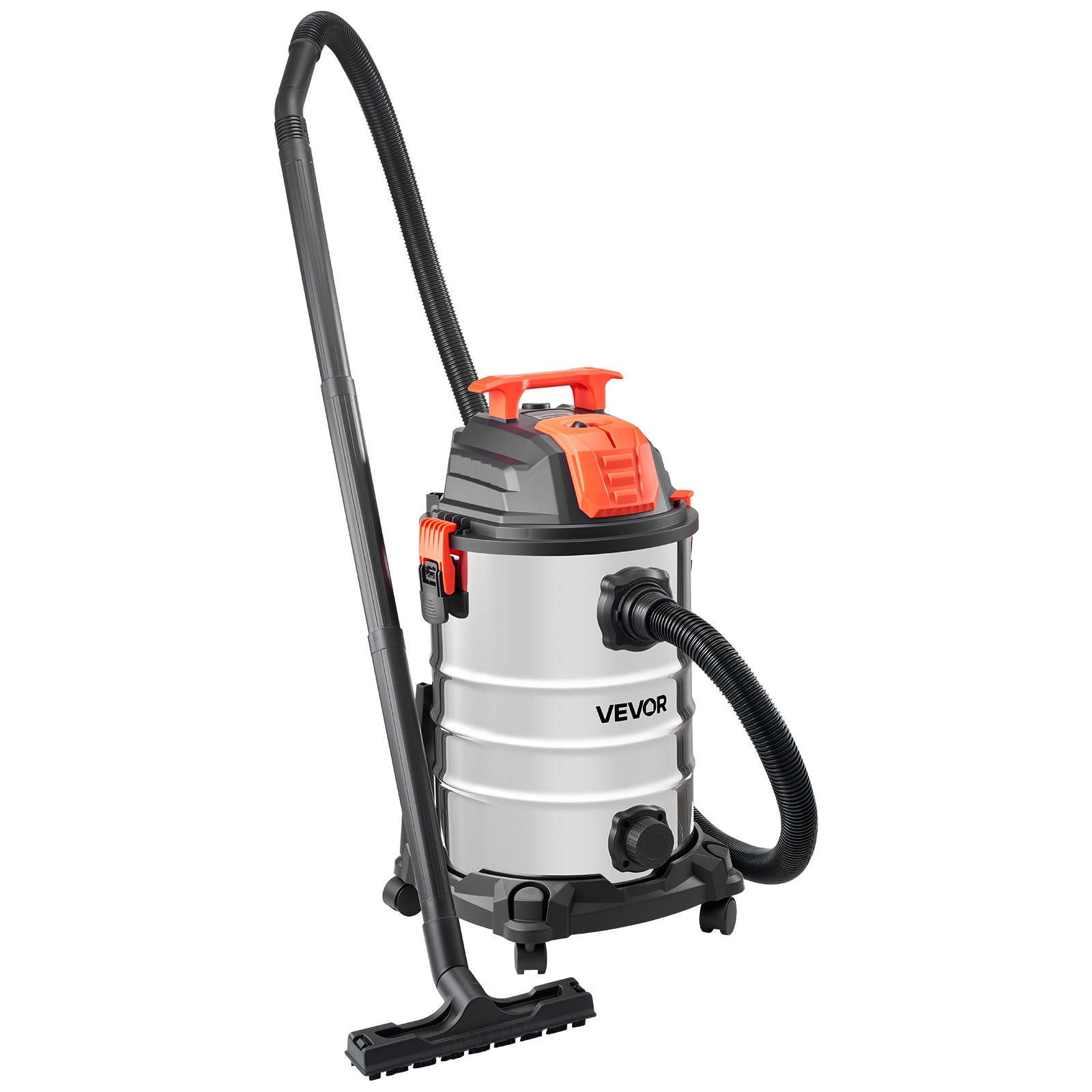VEVOR 8 Gal Wet Dry Shop Vacuum 6HP Self-Cleaning 900W Metal Tank for Jobsite