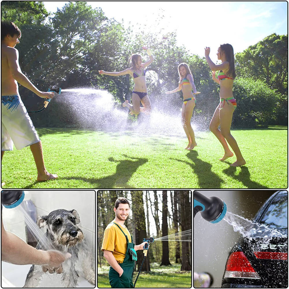10 Function Spray 3X Expandable Flexible Garden Water Hose 25/50/75/100/150ft
