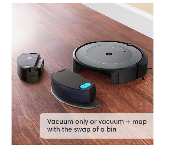 iRobot Roomba Combo i5+ Self-Emptying Robot Vacuum ( MISSING MOP )