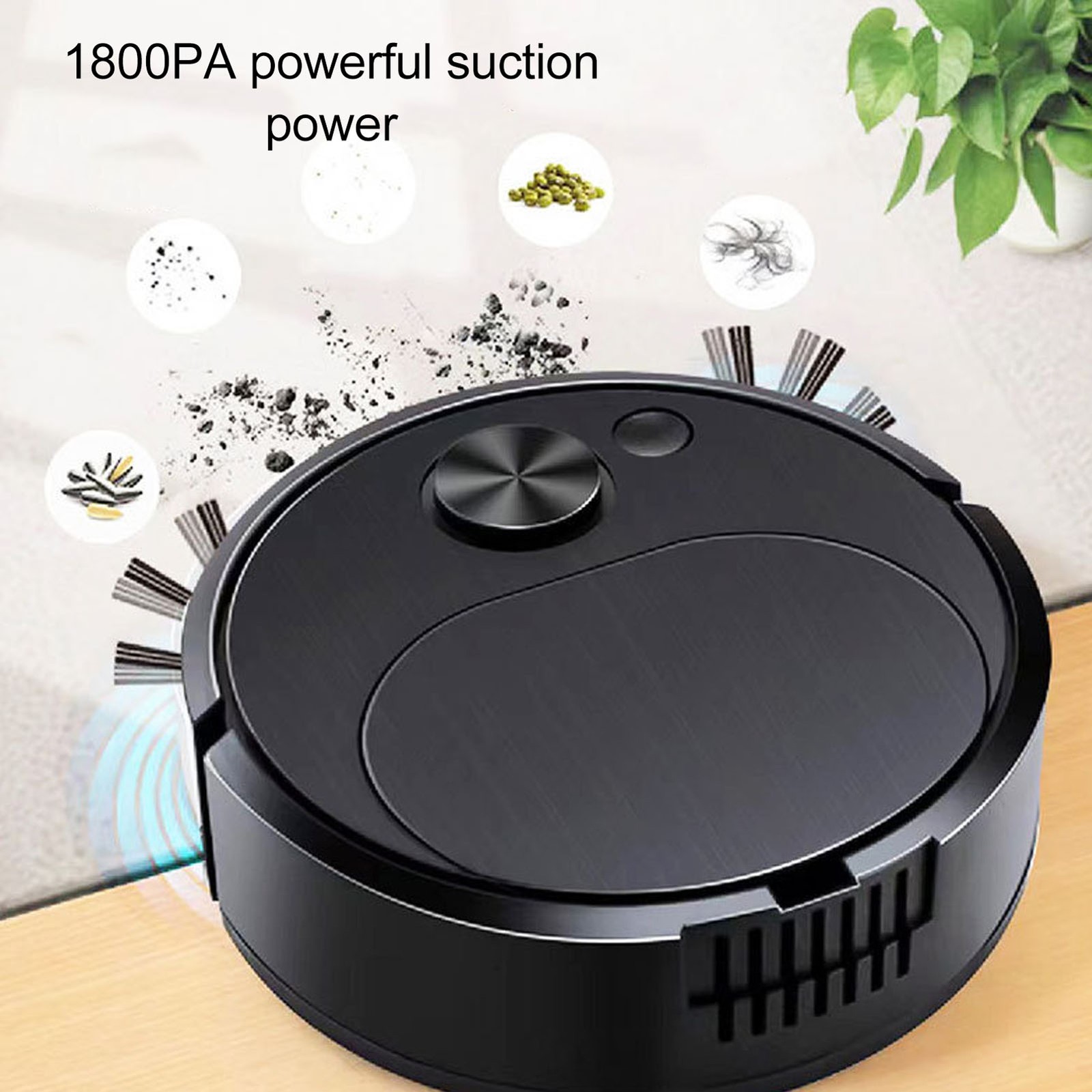 Robot Vacuum Cleaner, Mini Automatic Avoidance USB Charging Smart Sweeping Robot