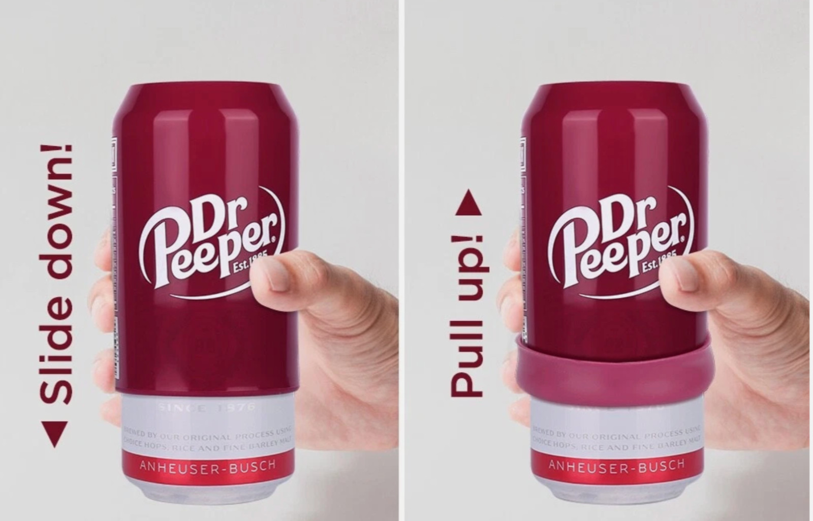 4 Pack Beer Can Covers for 12 oz (355ml) Silicone Sleeve