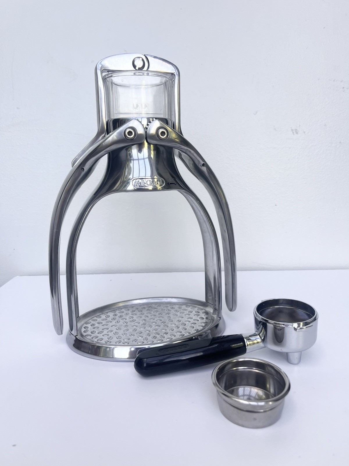 All-Clad Presso Manual Lever Espresso Maker Parts Repair W/ Original Portafilter