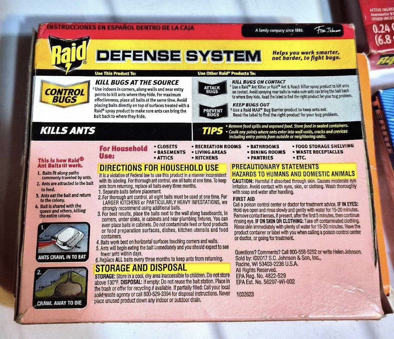 4x Terro Ant Killer II Liquid Ant Baits 24Pre-filled Stations Raid 16 Pre Fille