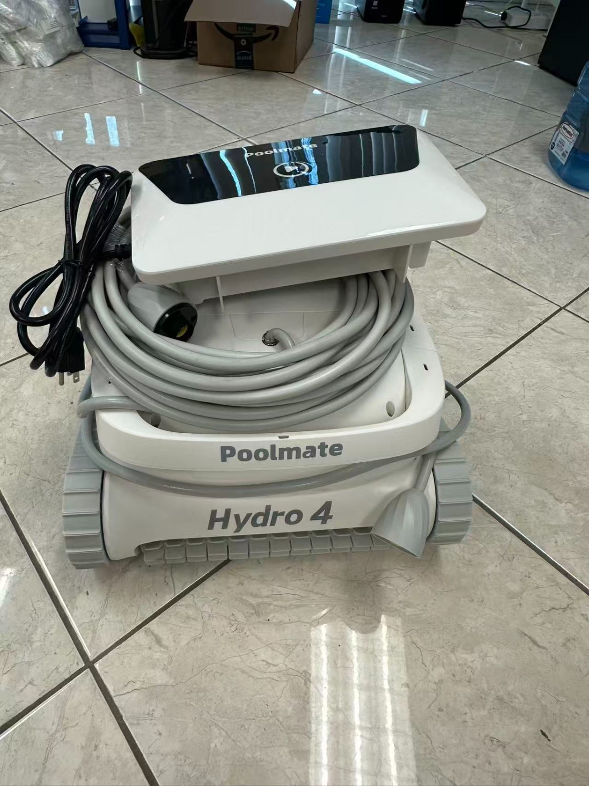 Poolmate Hydro 4 Inground Pool Vacuum Cleaner 50ft Corded for Floor, Wall Clean