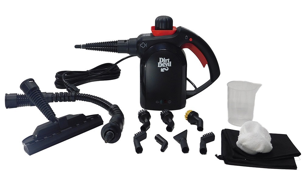 Dirt Devil WD21000 Black Portable Corded Handheld Steam Cleaner – Open Box