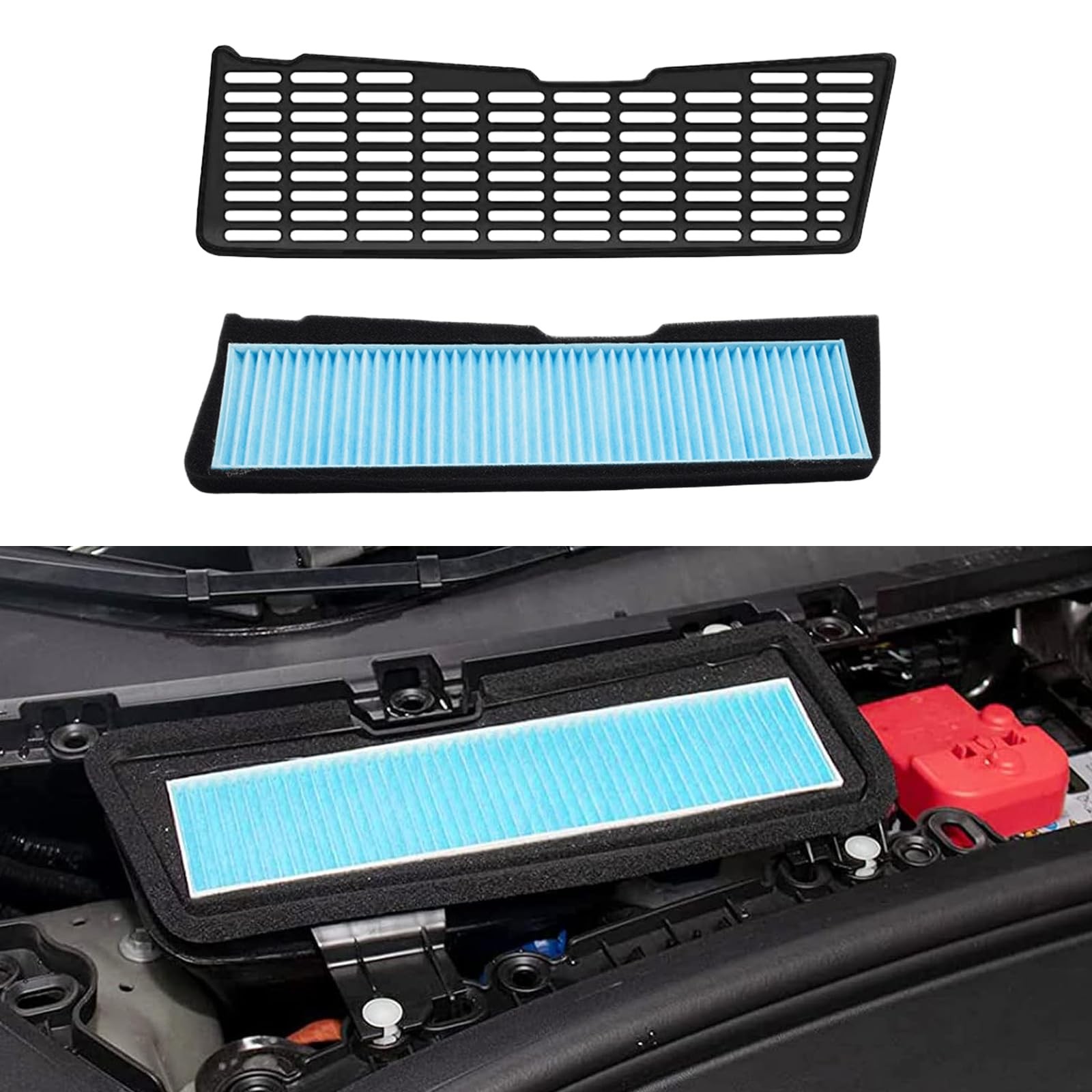 HEPA Cabin Air Filter Replacement for Tesla Model 3 Model Y 2021-2025 2 Pk