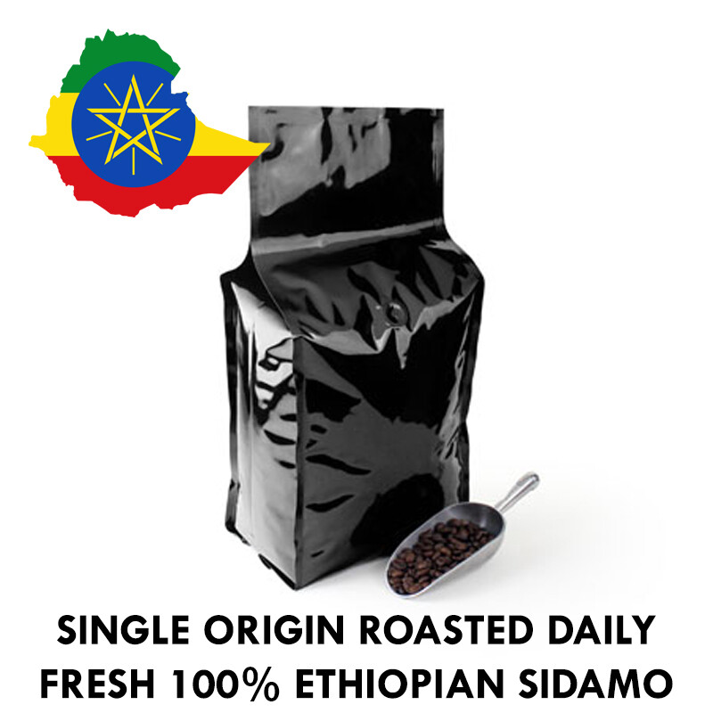 2, 5, 10 LB ETHIOPIA SIDAMO FRESH ROASTED COFFEE WHOLE BEAN, GROUND – ARABICA