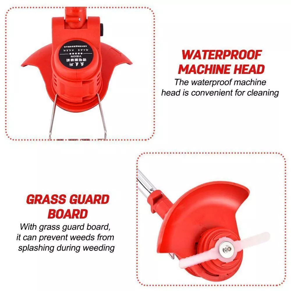 4-Cycle Grass String Trimmer Gasoline-Powered Gas Straight Shaft Weed Eater 31CC