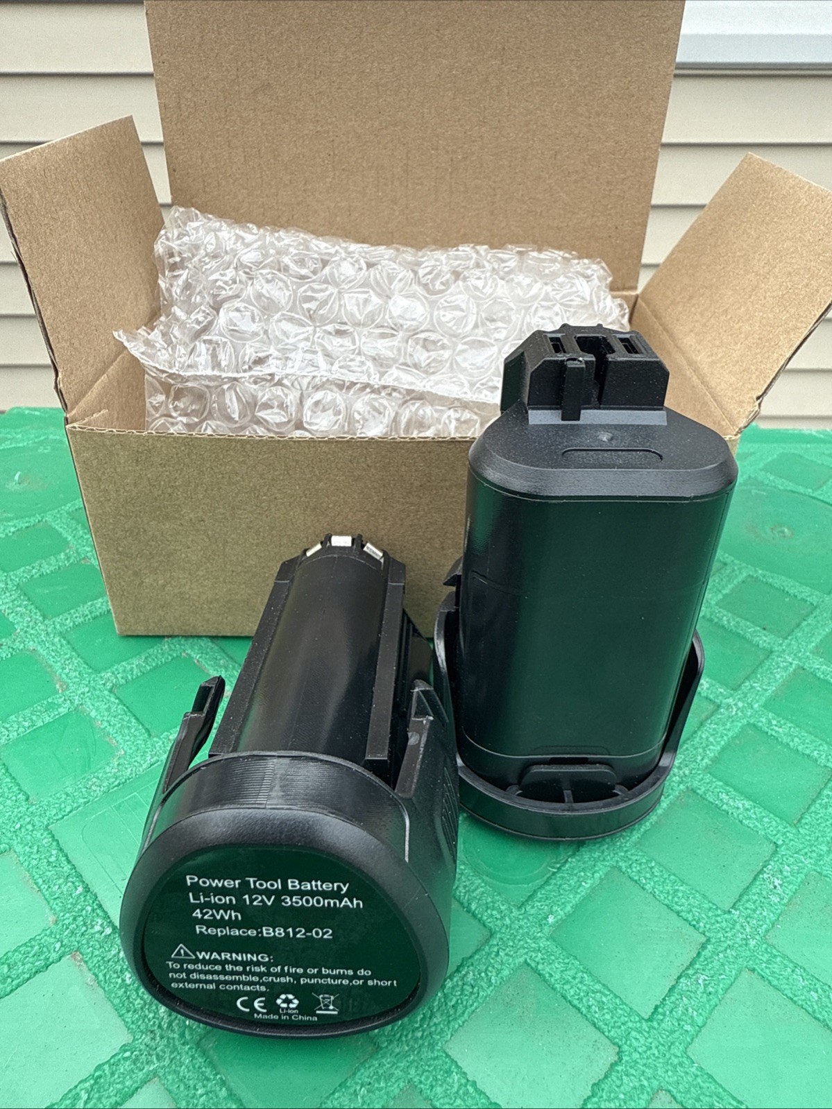 3.5Ah 12V Li-ion Battery For Dremel B812-01 8200 8220 B812-03 B812-02 PACK OF 2