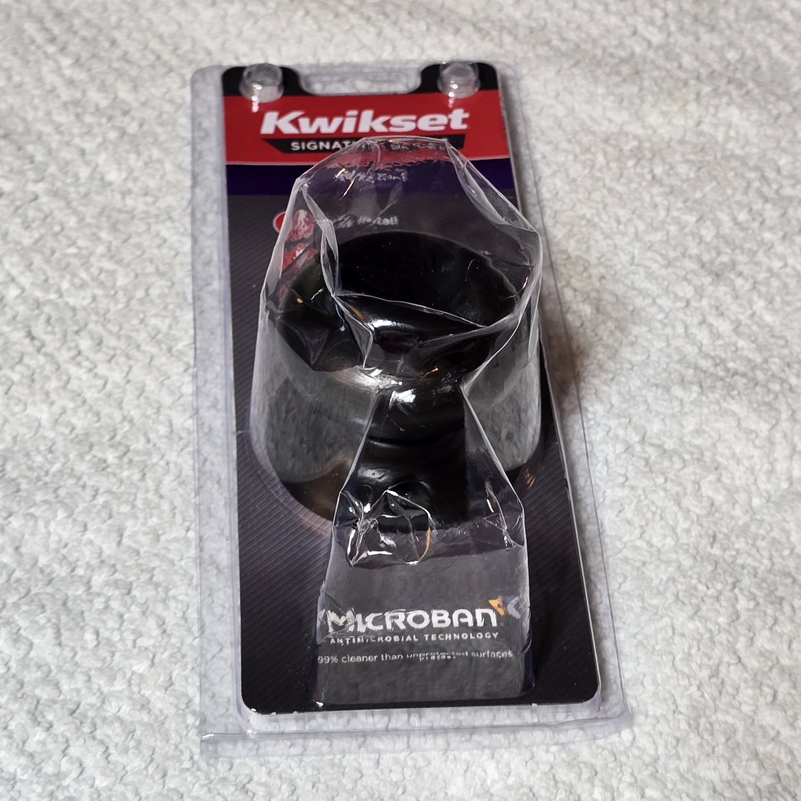 Kwikset Juno Dummy Door Knob Venetian Bronze Single Sided Handle for Closet