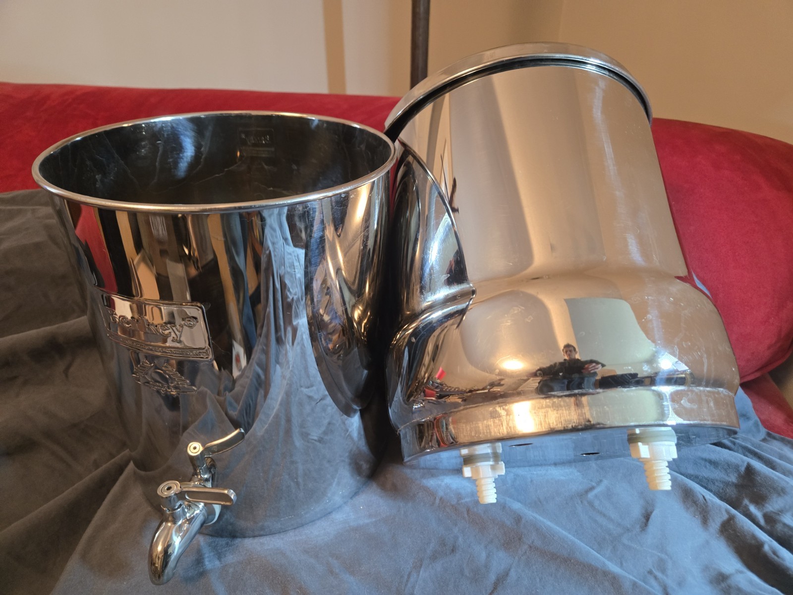 Big Berkey Water Filter System 2.25 Gallon Stainless Steel – NO FILTERS or STAND
