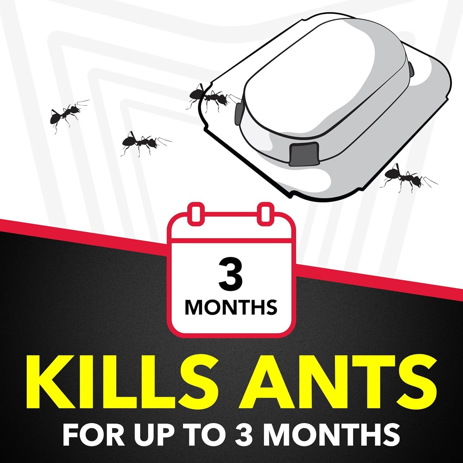 Ant Killer Bait 4 Count Outdoor Indoor Tray Traps Ready To Use For 3 Months