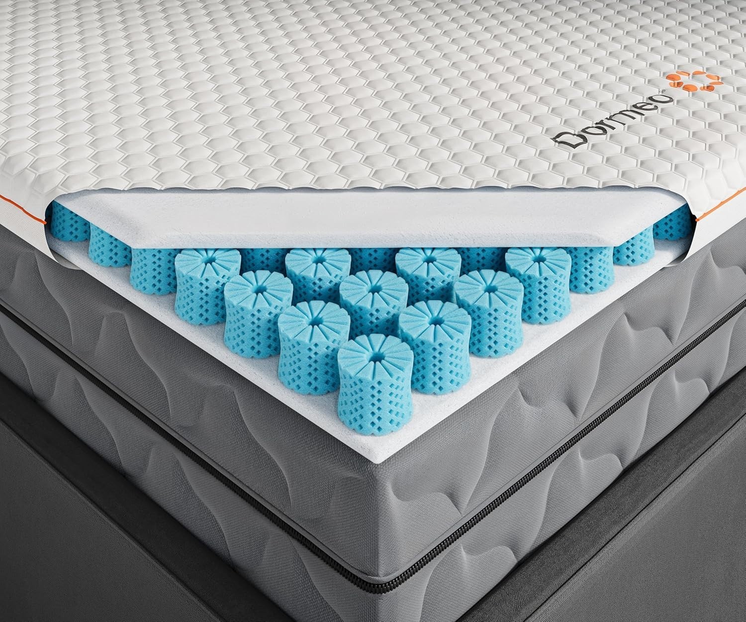 Dormeo Premium Twin XL Cooling Mattress Topper 3 inch 3 Zone Octaspring – NEW
