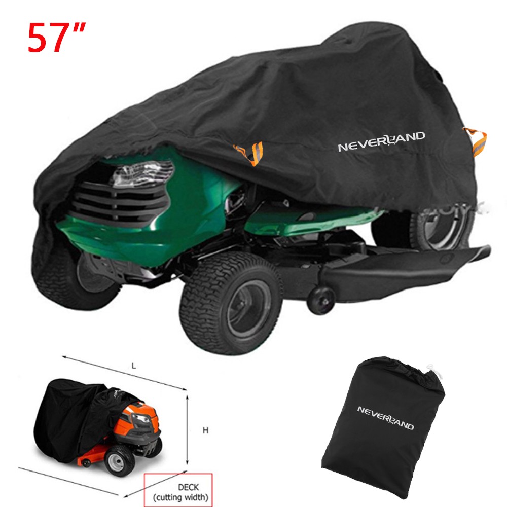 57 in Riding Lawn Mower Tractor Cover Garden Outdoor Yard Storage Rain Protector