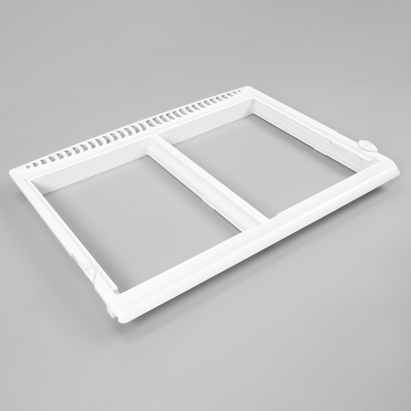 White Crisper Drawer Cover Frame Fit For Frigidaire Refrigerator 240364787 New