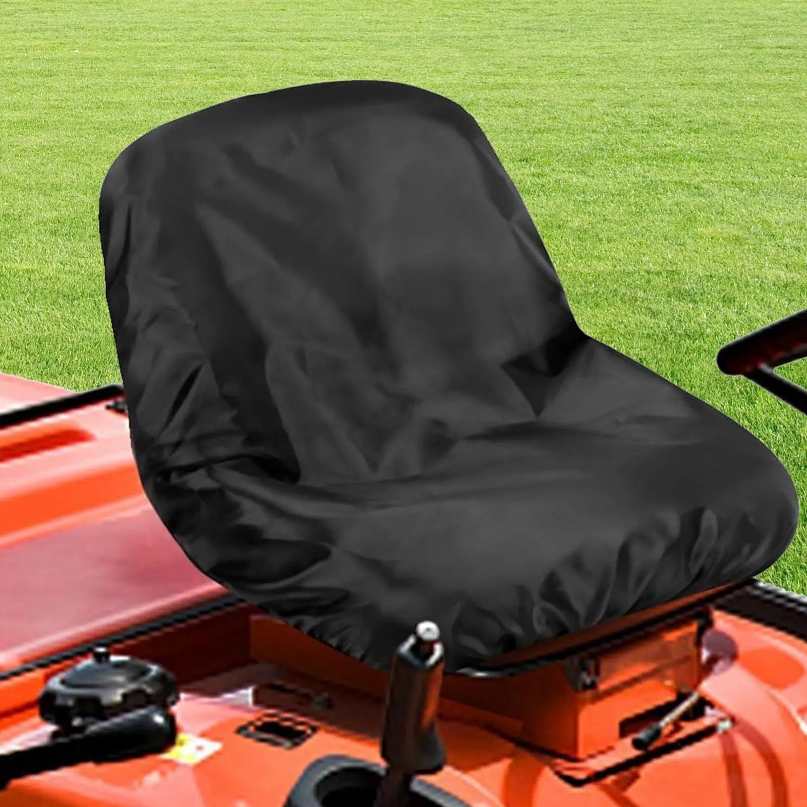 Universal Riding Lawn Mower Tractor Seat Cover Waterproof Oxford w/ Storage Bag