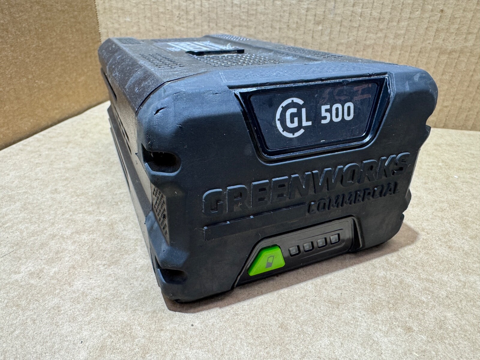 GREENWORKS COMMERCIAL [GL 500] GENUINE 82V MAX 5AH BATTERY – [USED]