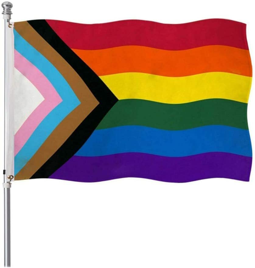 Rainbow Flag 3×5 Ft – Gay Pride Parade Day LGBT Symbol LGBTQ Gaypride US Seller