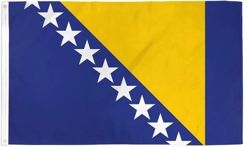 Bosnia & Herzegovina 3x5ft Poly Flag International Bosniak Country Flag Bosnia
