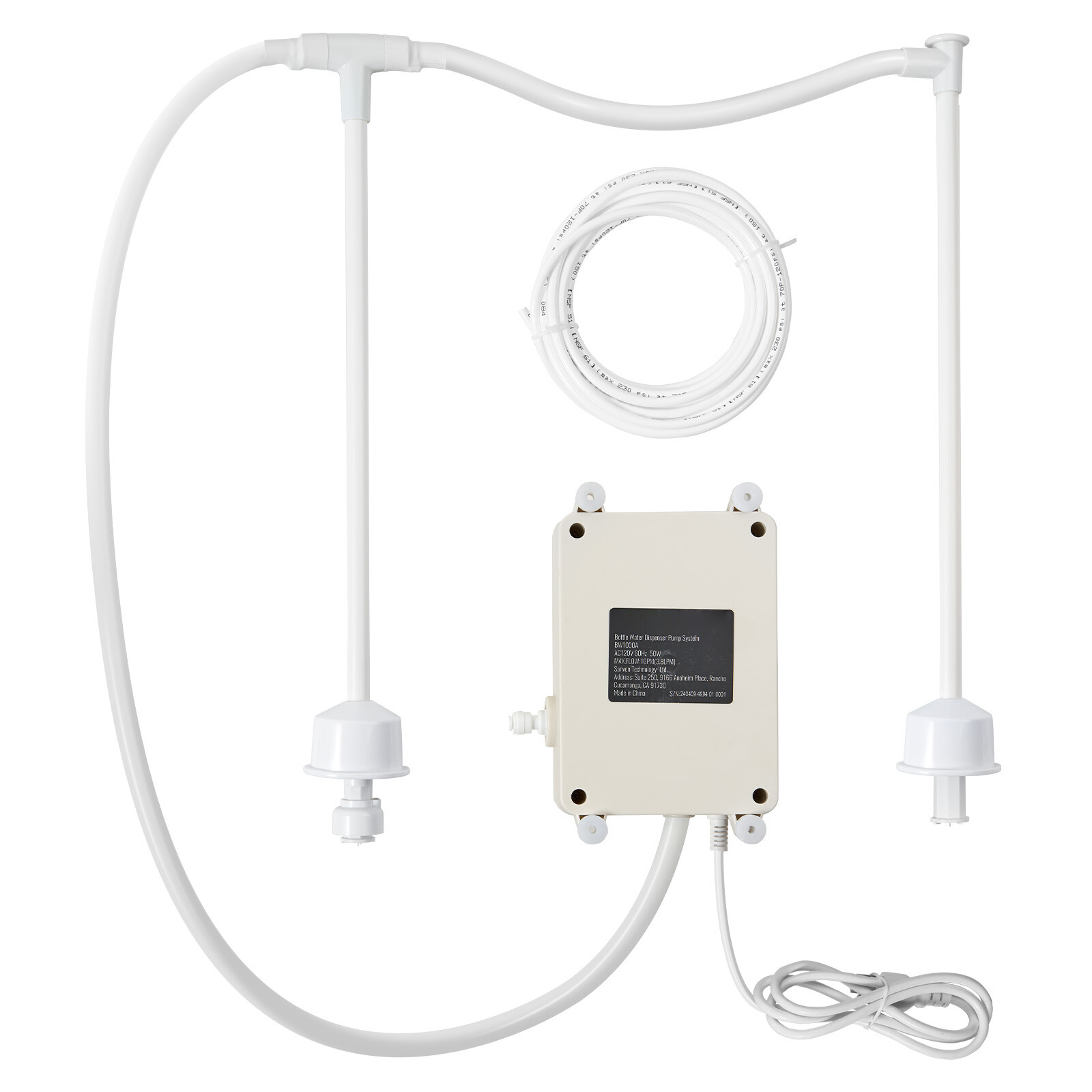 VEVOR US 110V AC Bottled Water Dispensing Pump System Replaces Bunn Double Tubes