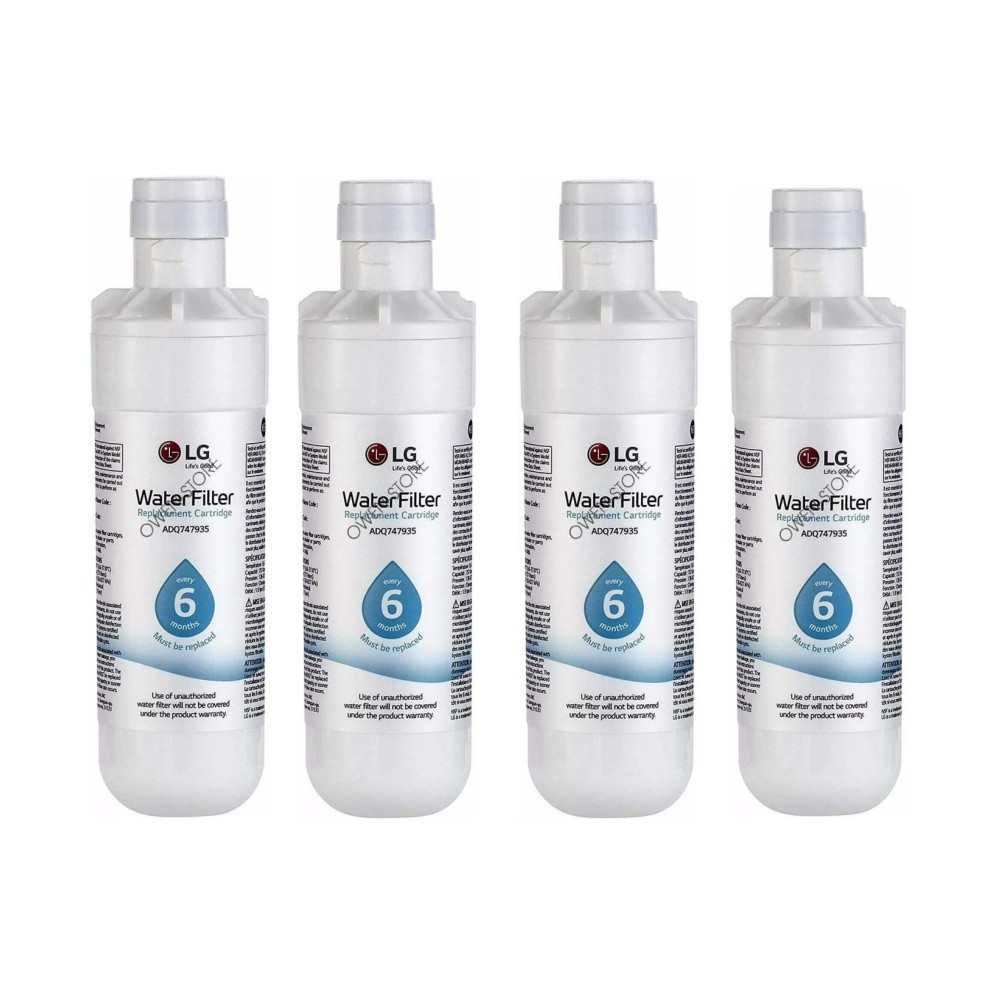 2-6 Pack LG-LT1000P Refrigerator Fridge Ice Water Filter Replacement GF-D706BSL