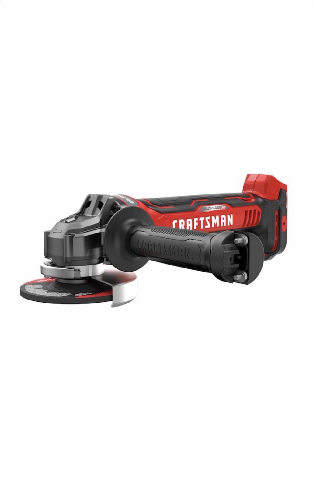 CRAFTSMAN V20 RP 4.5-in 20-volt Paddle Switch Brushless Cordless Angle grinder