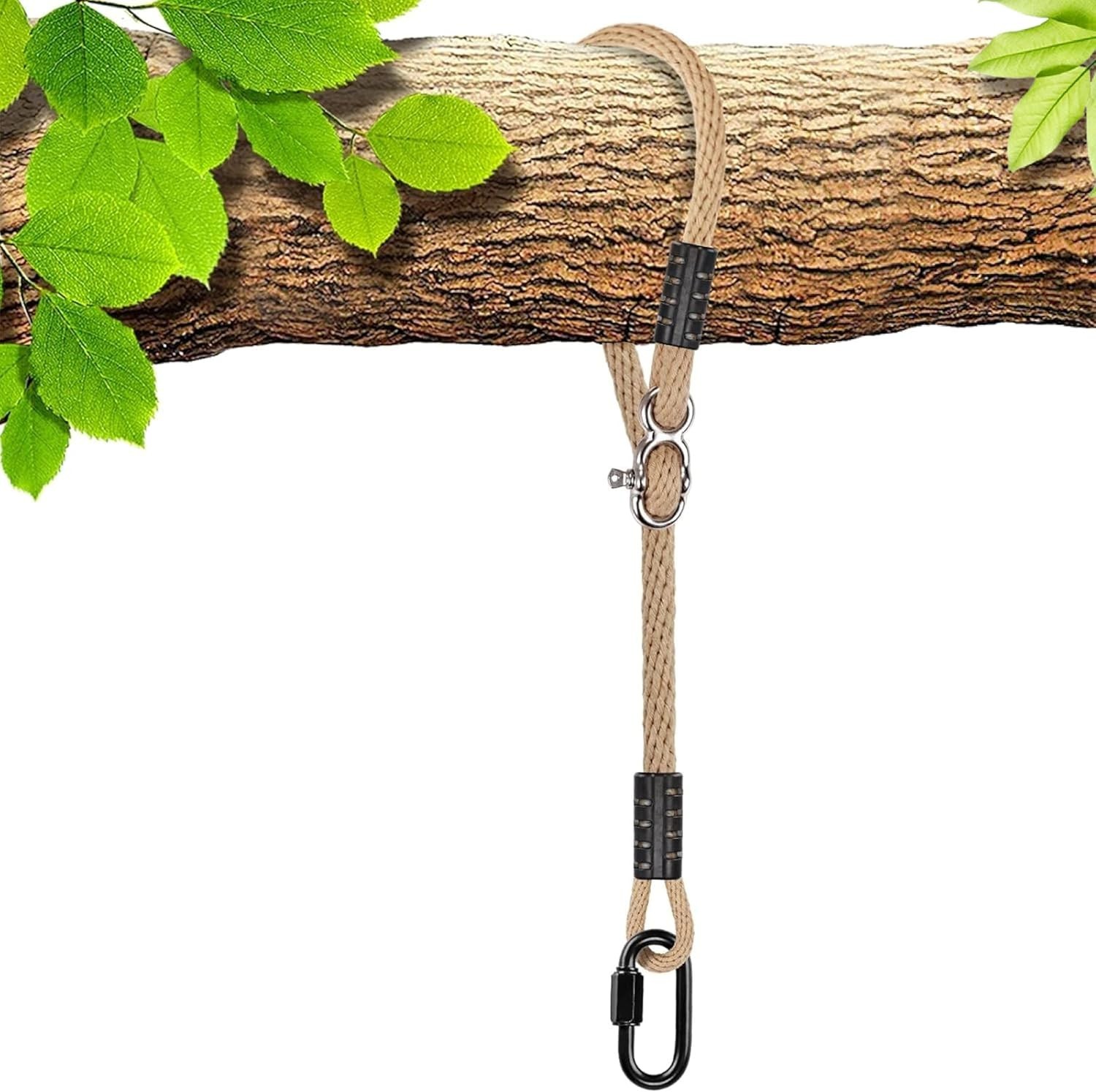 Adjustable Tree Swing Rope Kit – Polyester Straps for 1000 lbs Support