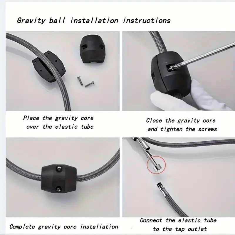Kitchen Sink Faucet Brushed Nickel Single Handle Swivel Pull Down Sprayer Mixer