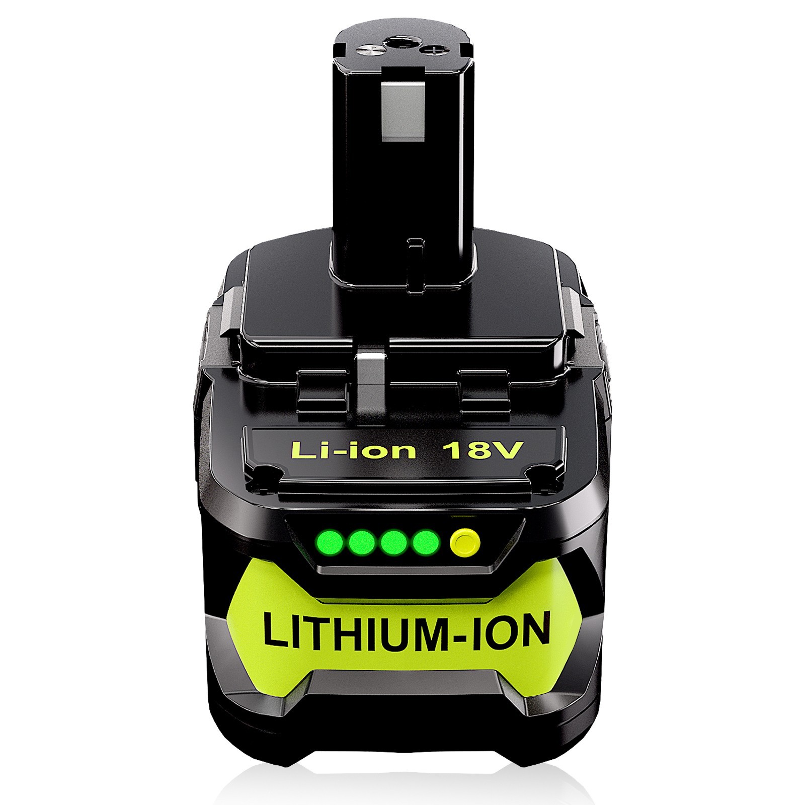 Pack For Ryobi P108 18V 8Ah / 9Ah High Capacity Tool Battery 18Volt Lithium-Ion