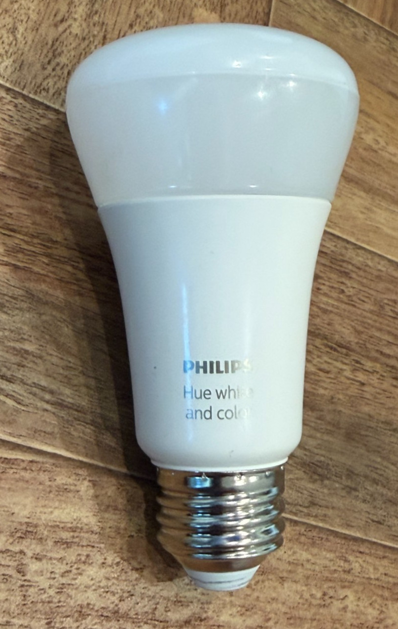 Philips Hue A19 Bluetooth Smart LED Bulb 60W White/Color – No Box