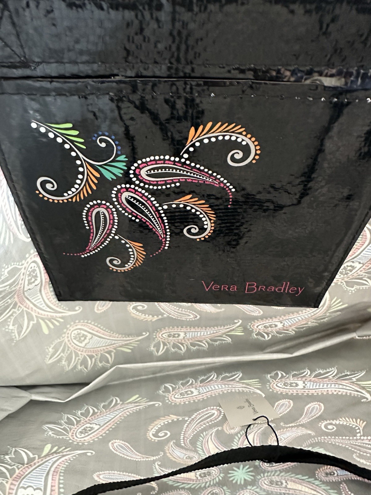 VERA BRADLEY Market Tote REUSABLE SHOPPING BAG Eco #12492 Pick Your Pattern NWT