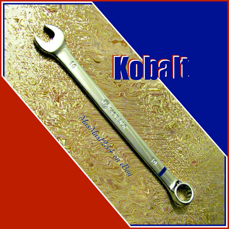 KOBALT Combination Wrench – SAE Metric Polished Chrome – Stubby -Buyer to Choose