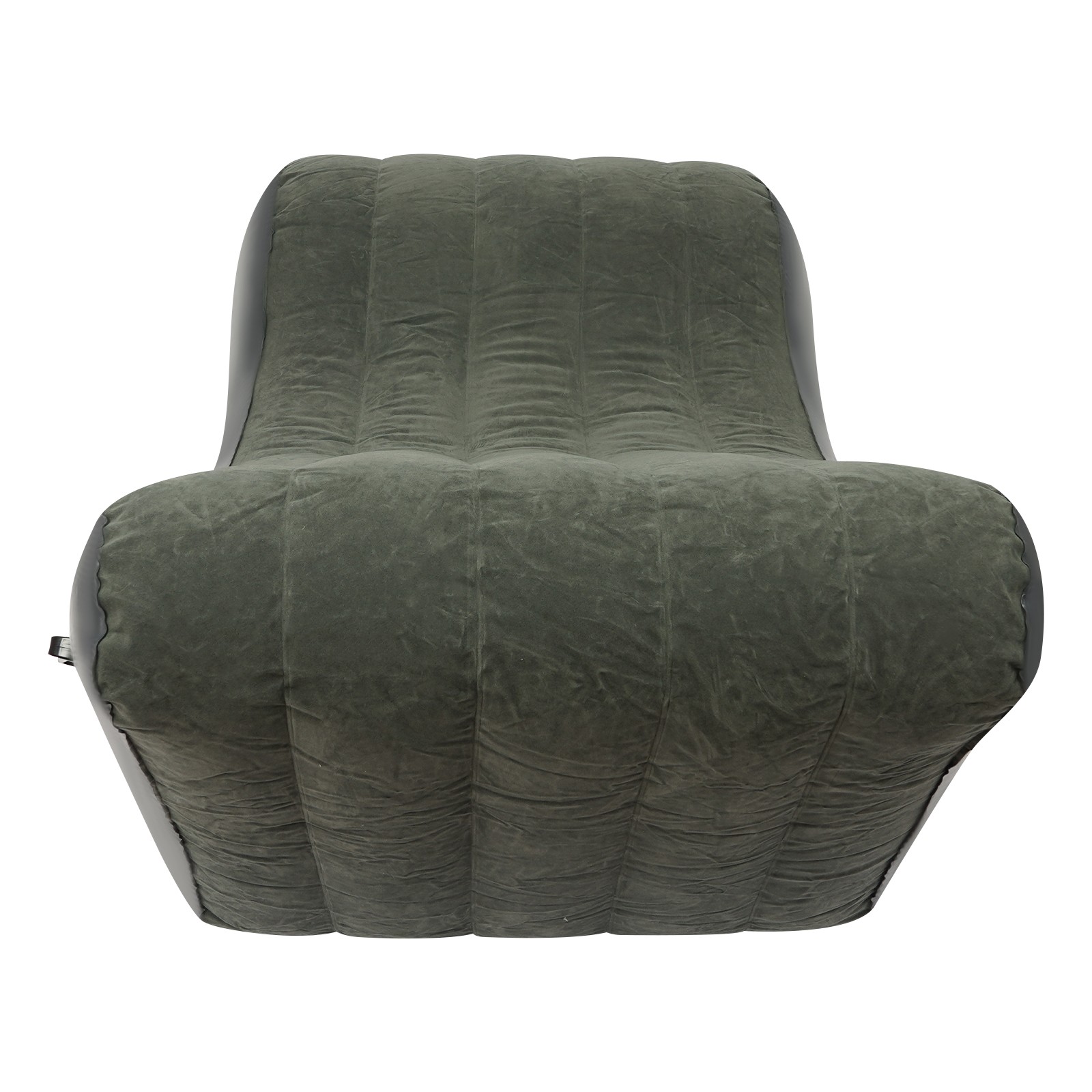 PVC Flocking Sofa Bed Max Capacity 440.92lbs Inflatable Sofa Folding Sofa Bed