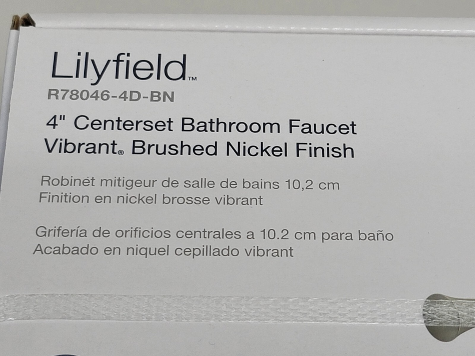 Kohler Lilyfield 4″ Centerset Bathroom Sink Faucet – Vibrant Brushed Nickel