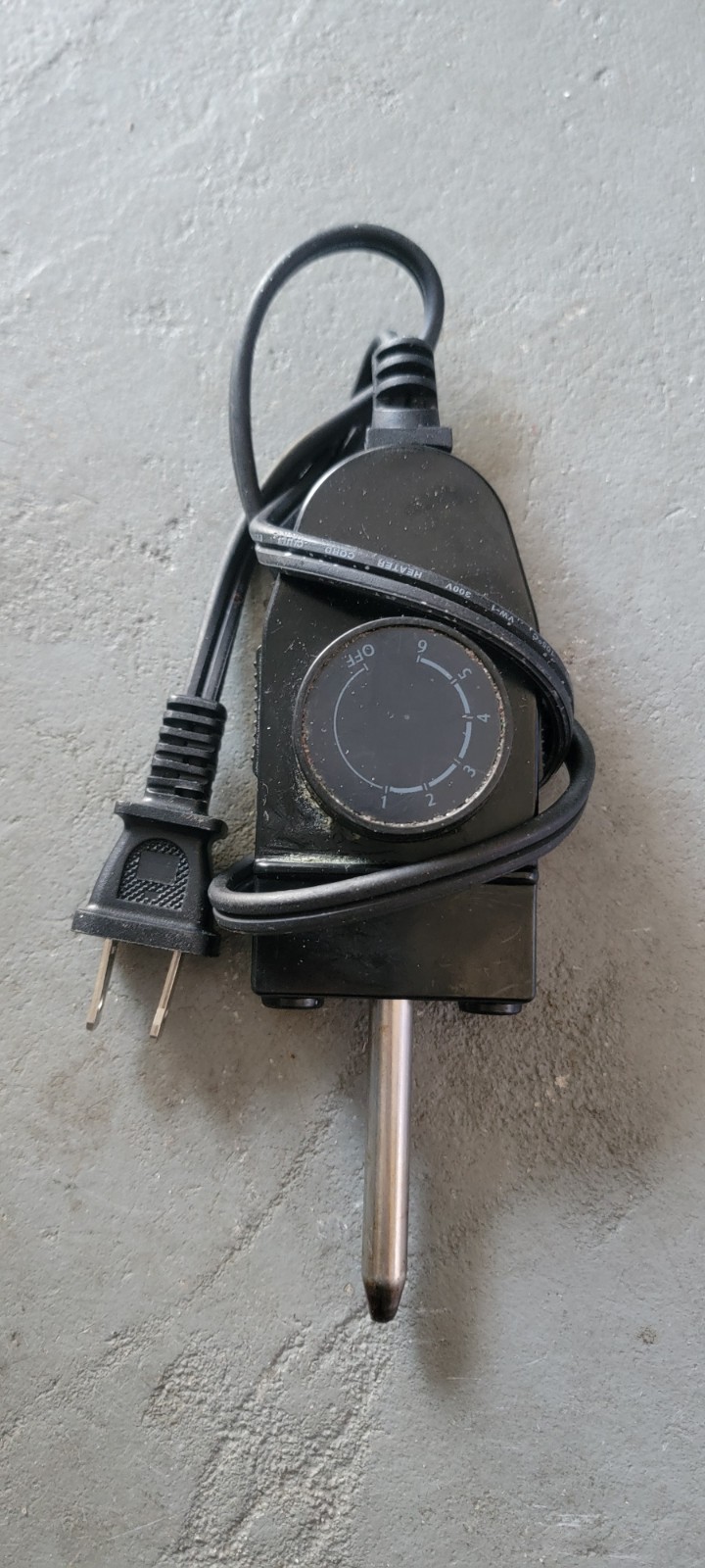 Toastmaster Heat Control Probe cord TP-02 120 Volts 60 Hz