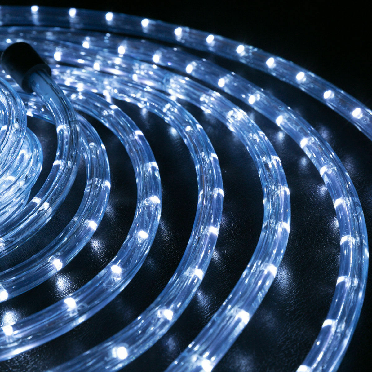 10/25/50/100/150FT Cool White Thick LED Rope Lighting Accent Indoor Outdoor
