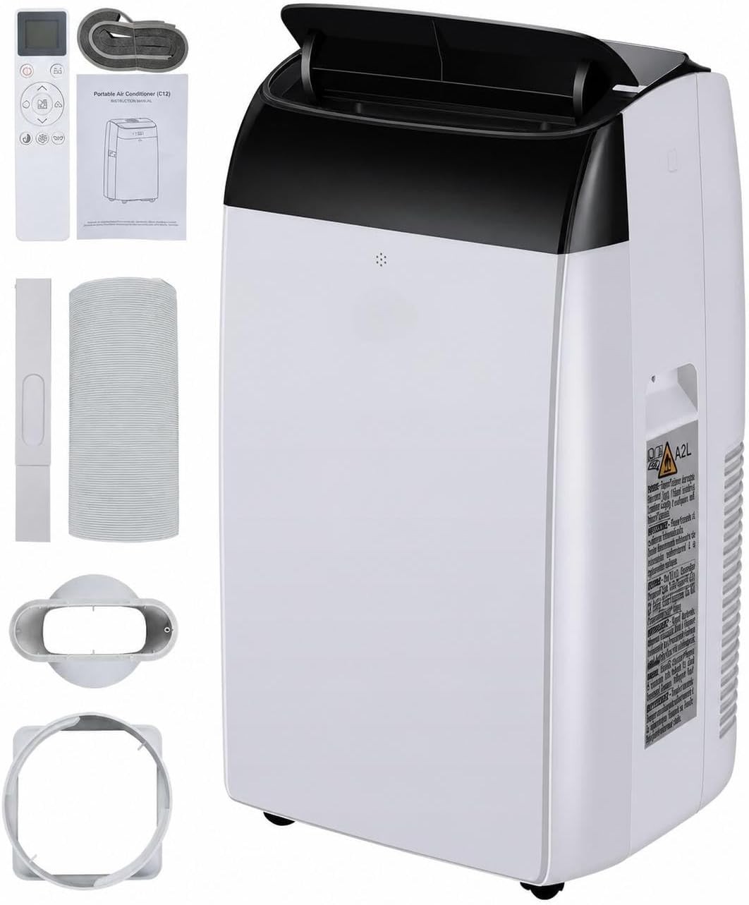 Portable Air Conditioner 3-in-1 Free Standing AC Unit 14000 BTU, Cools 750 sq ft