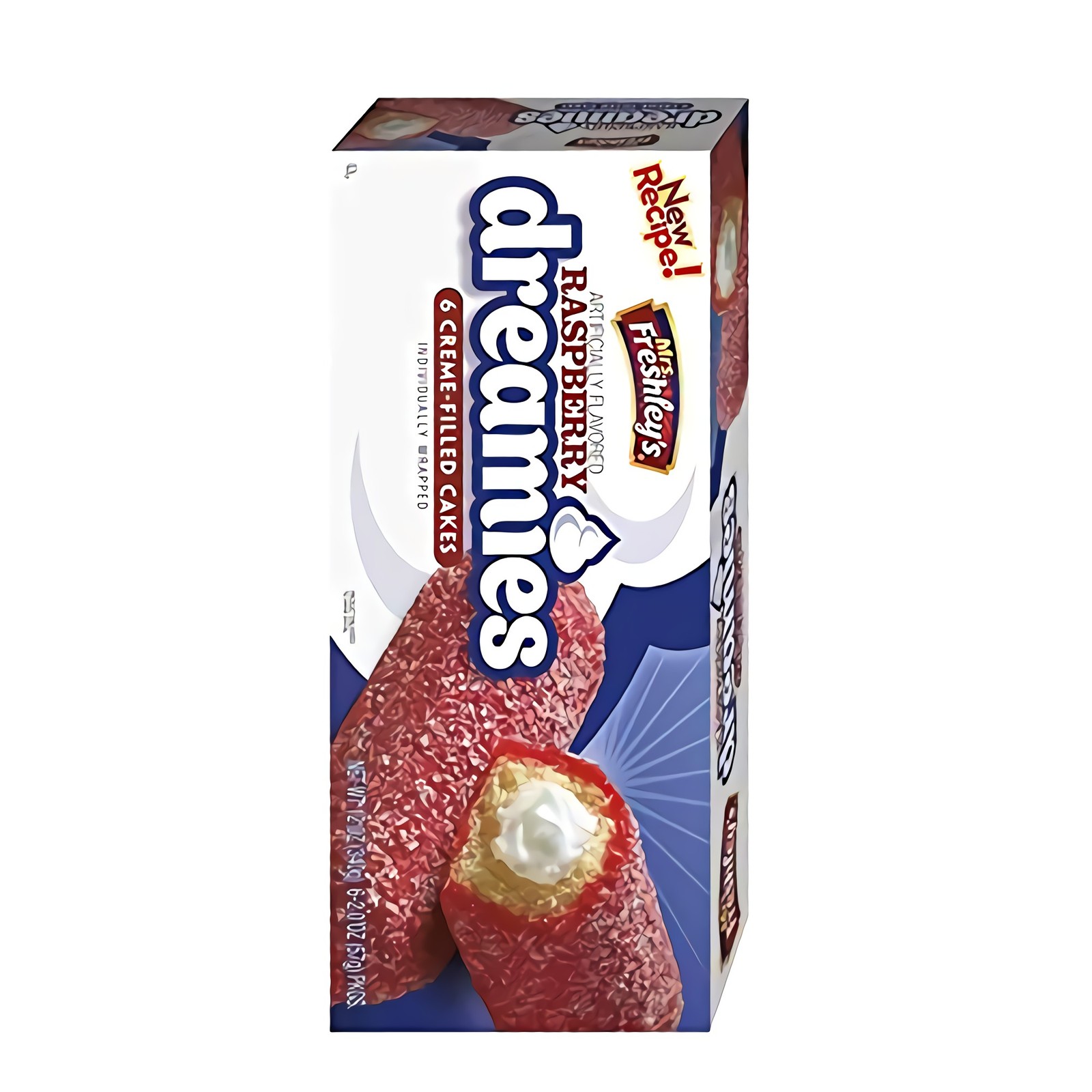 Mrs. Freshley’s Raspberry Dreamies | 2 Oz | Pack of 18