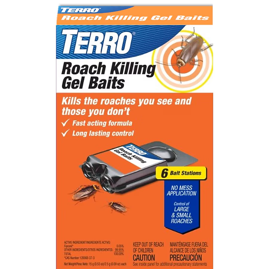 TERRO 0.2 -fl oz Roach killer 6 -Pack