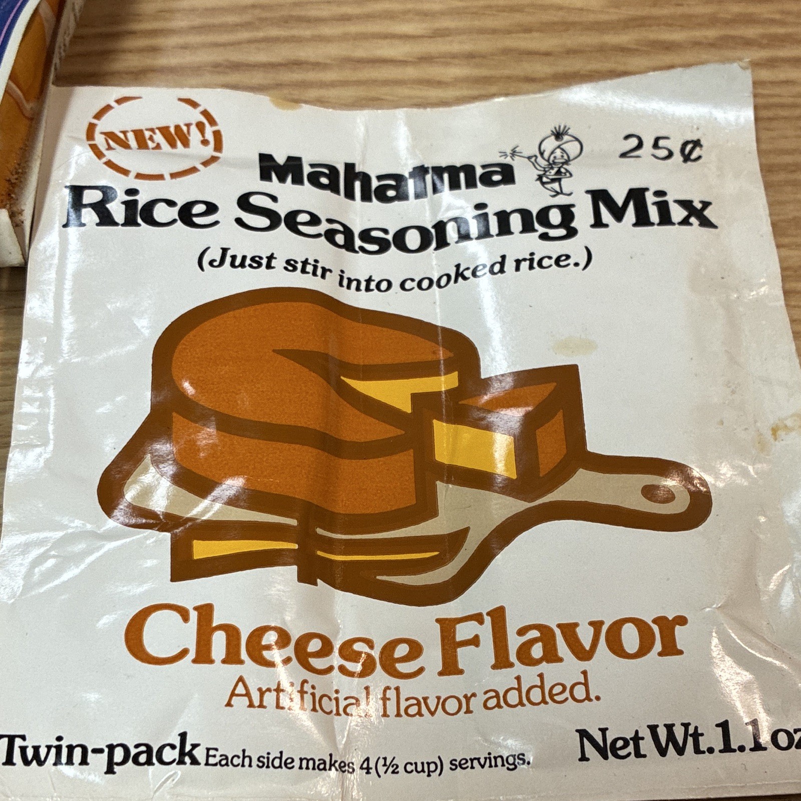 Mahatma Rice Seasoning Mix Cheese Flavor Powder Twin Pack 1.1 oz