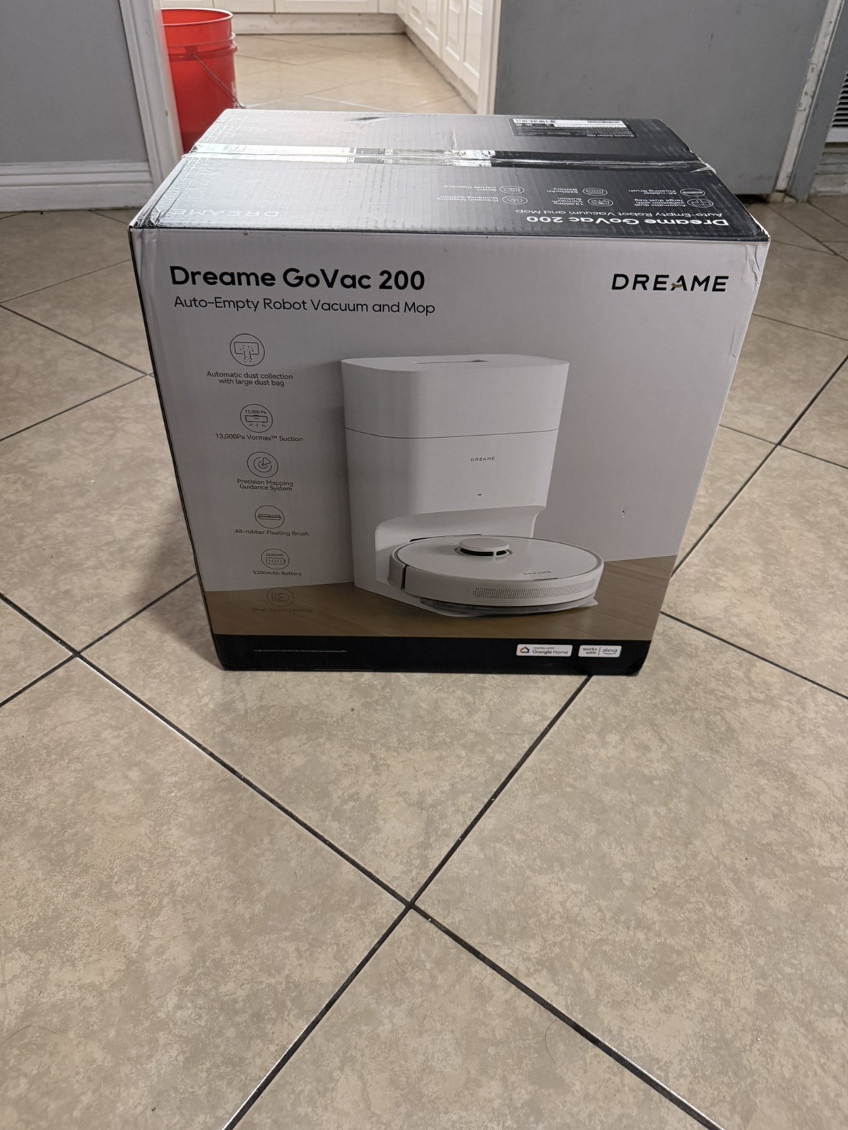 Dreame Go Vac 200 Robot Vacuum 3 in 1