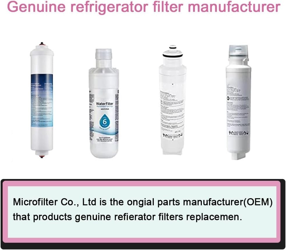 Easy Install 2-Pack HAF-CIN/EXP Filters, Fresh Crystal-Clear Water Guaranteed