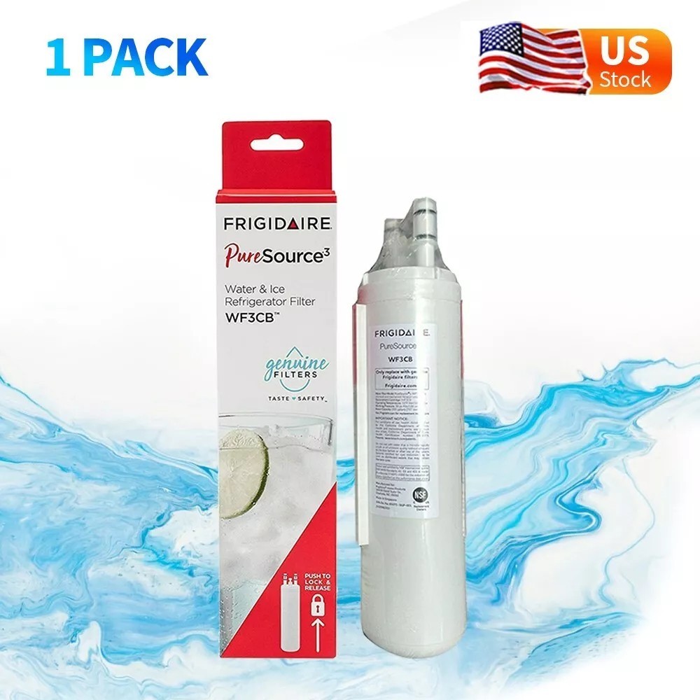 1 PACK New Frigdaire WF3CB PureSource 3 Refrigerator Water Filter New US Stock