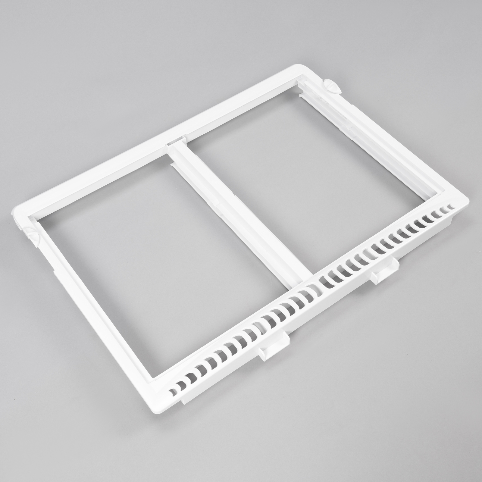 White Crisper Drawer Cover Frame Fit For Frigidaire Refrigerator 240364787 New